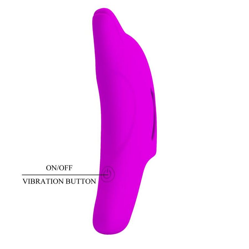 PRETTY LOVE - POWERFUL PURPLE DOLPHINI FINGER STIMULATOR