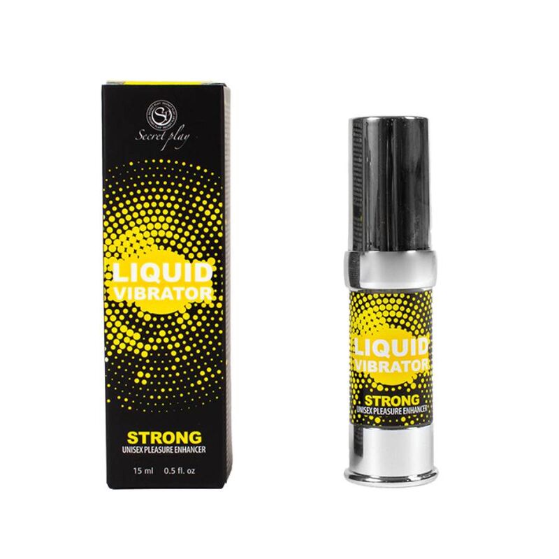 SECRETPLAY - LIQUID VIBRATOR STIMULATOR UNISEX STRONG 15 ML - 4