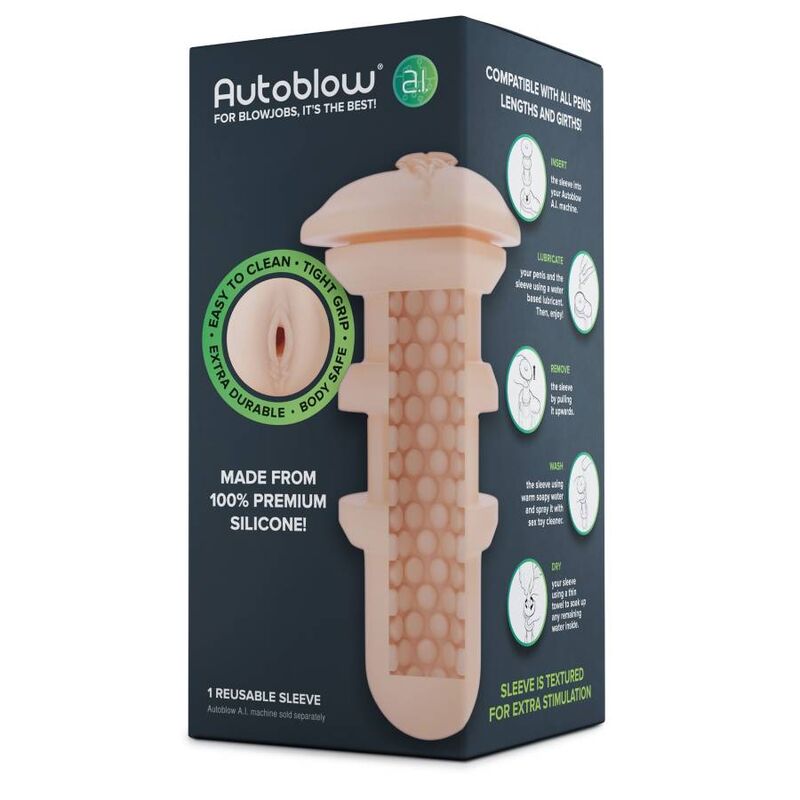 AUTOBLOW - AI VAGINA SLEEVE SKIN - 3