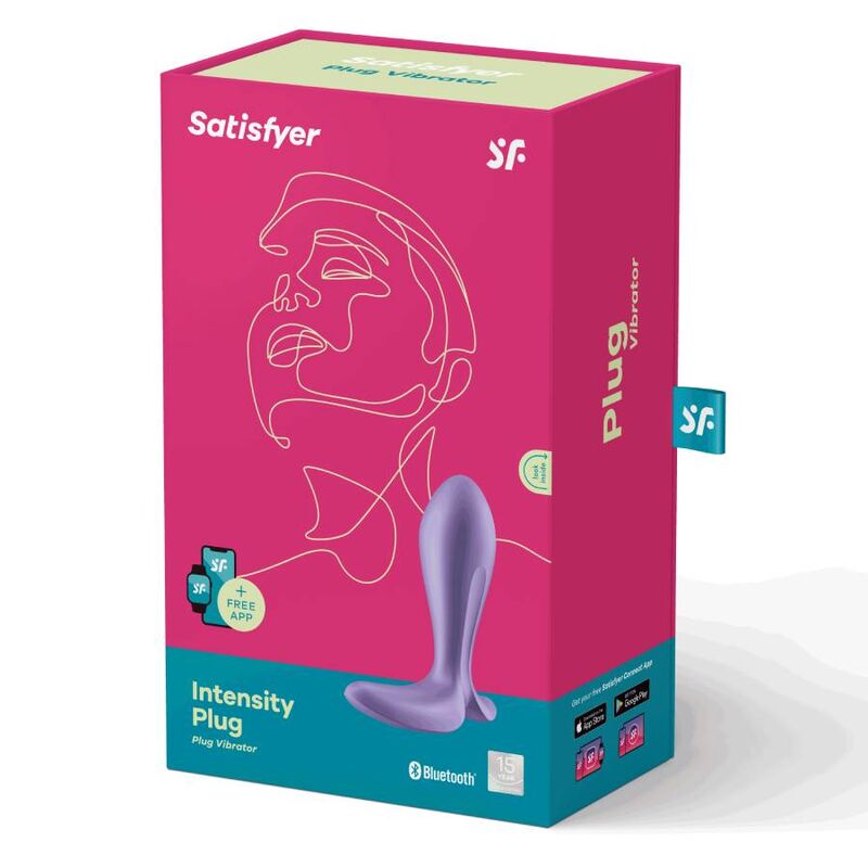 SATISFYER - INTENSITY PLUG GOLD - MORADO - 2