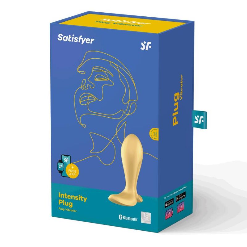 SATISFYER - INTENSITY PLUG GOLD - GOLD - 11
