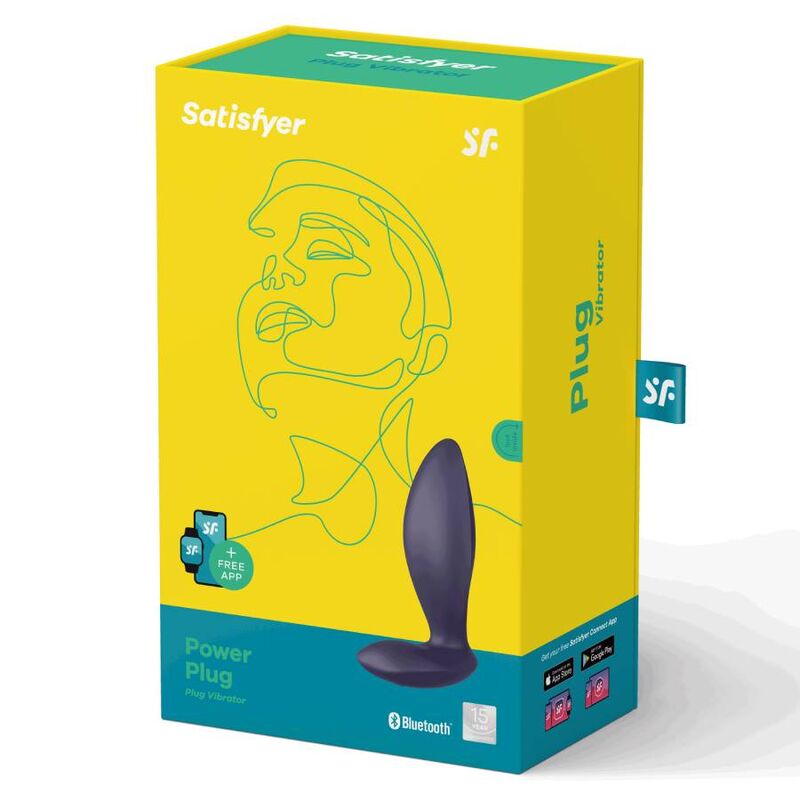 SATISFYER - POWER PLUG PURPLE - 2
