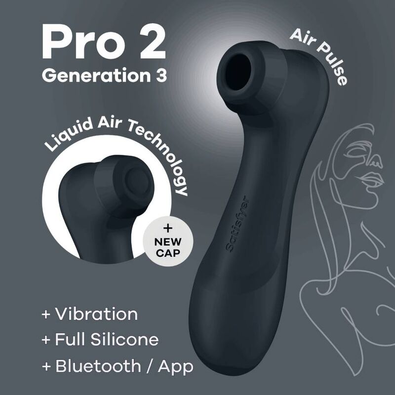 SATISFYER - PRO 2 GENERACIÓN 3 LILAC BLUETOOTH & APP - BURGUNDY - 10