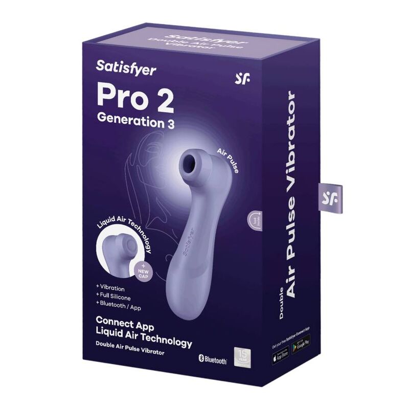 SATISFYER - PRO 2 GENERACIÓN 3 LILAC BLUETOOTH & APP - BLACK - 15