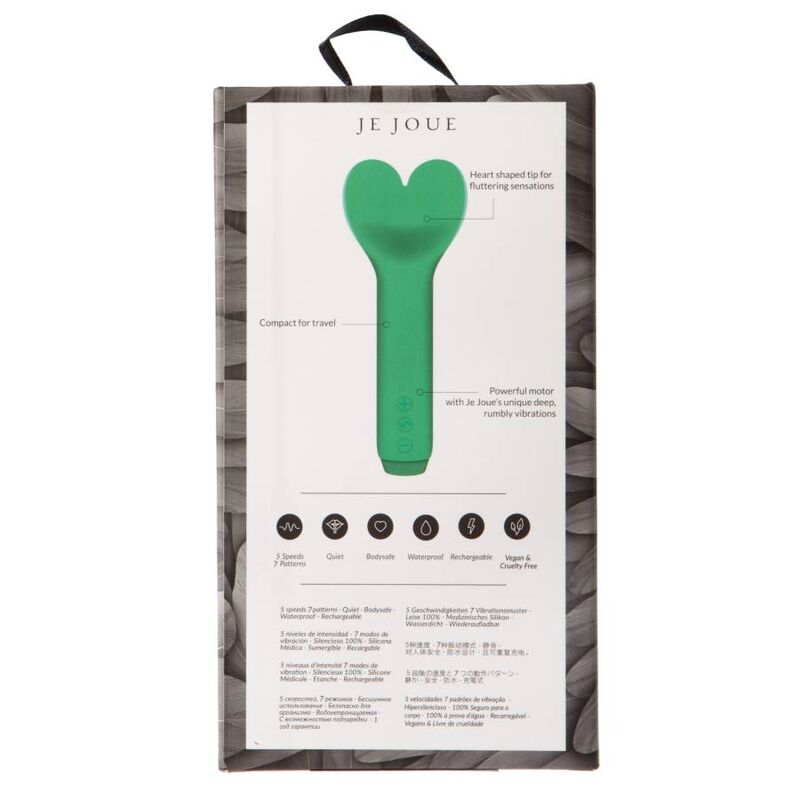 JE JOUE - AMOUR BULLET PALE ROSETTE - GREEN - 6