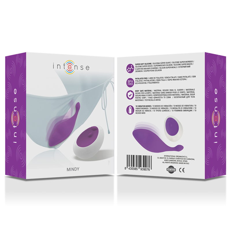 INTENSE - MINDY PANTIE PURPLE REMOTE CONTROL - 7