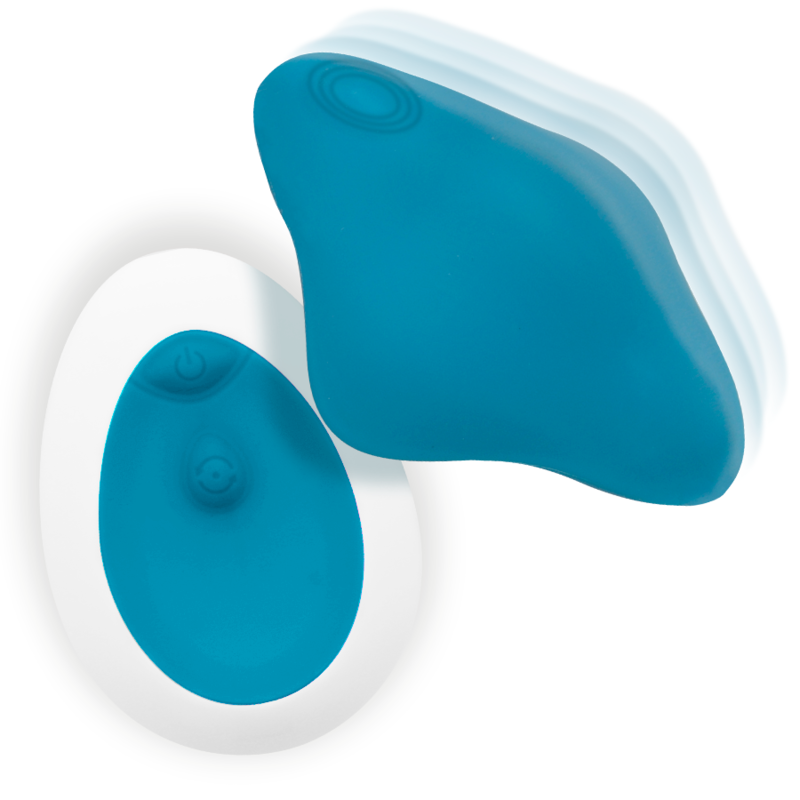 INTENSE - SAMANTHA PANTIE REMOTE CONTROL BLUE - 2