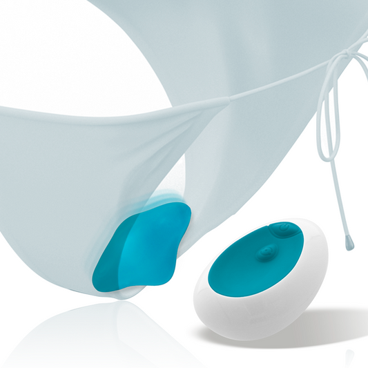 INTENSE - SAMANTHA PANTIE REMOTE CONTROL BLUE - 1