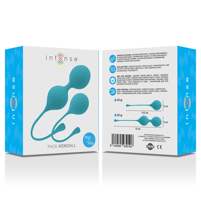 INTENSE - KEGEL BALLS PACK KENDALL BLUE - 2