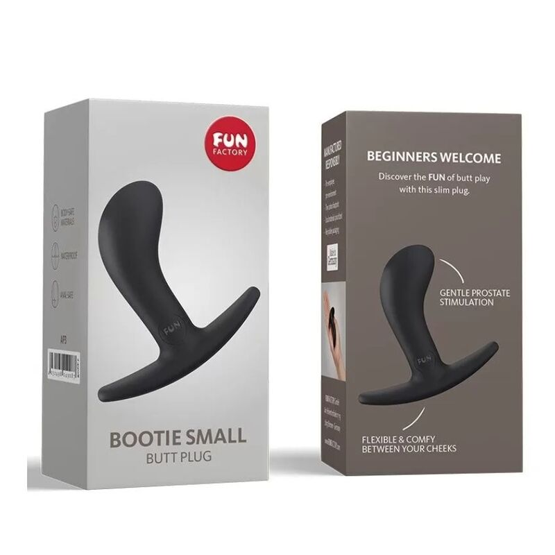 FUN FACTORY - BOOTIE ANAL PLUG SMALL BLACK - 1