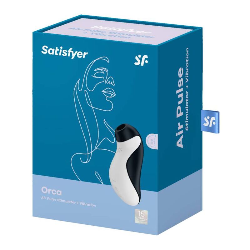 SATISFYER - ORCA AIR PULSE STIMULATOR + VIBRATION - 6