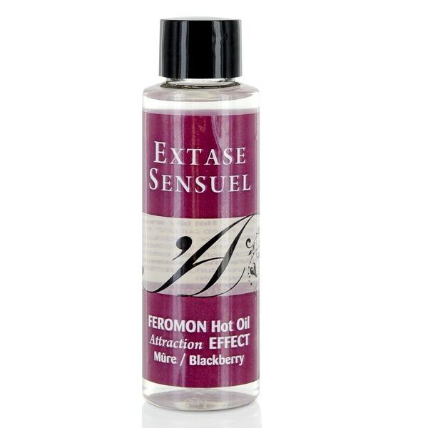 EXTASE SENSUAL - HEATING EFFECT MASSAGE OIL WITH BLACKBERRY PHEROMONES 100 ML - 2