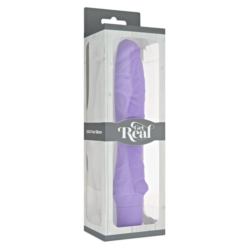 GET REAL - CLASSIC LARGE PURPLE VIBRATOR - 3