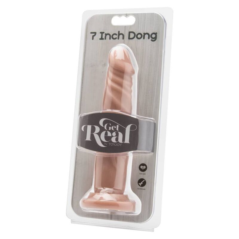 GET REAL - LEATHER DONG 18 CM