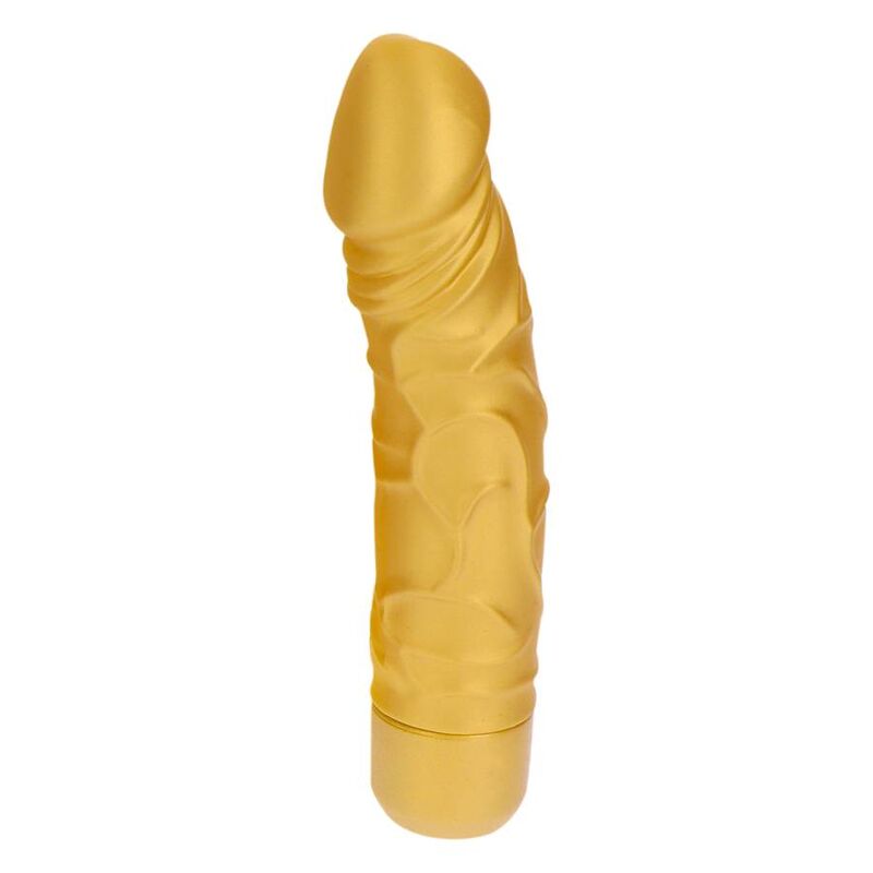 GET REAL - GOLD DICKER ORIGINAL VIBRATOR GOLD - 4