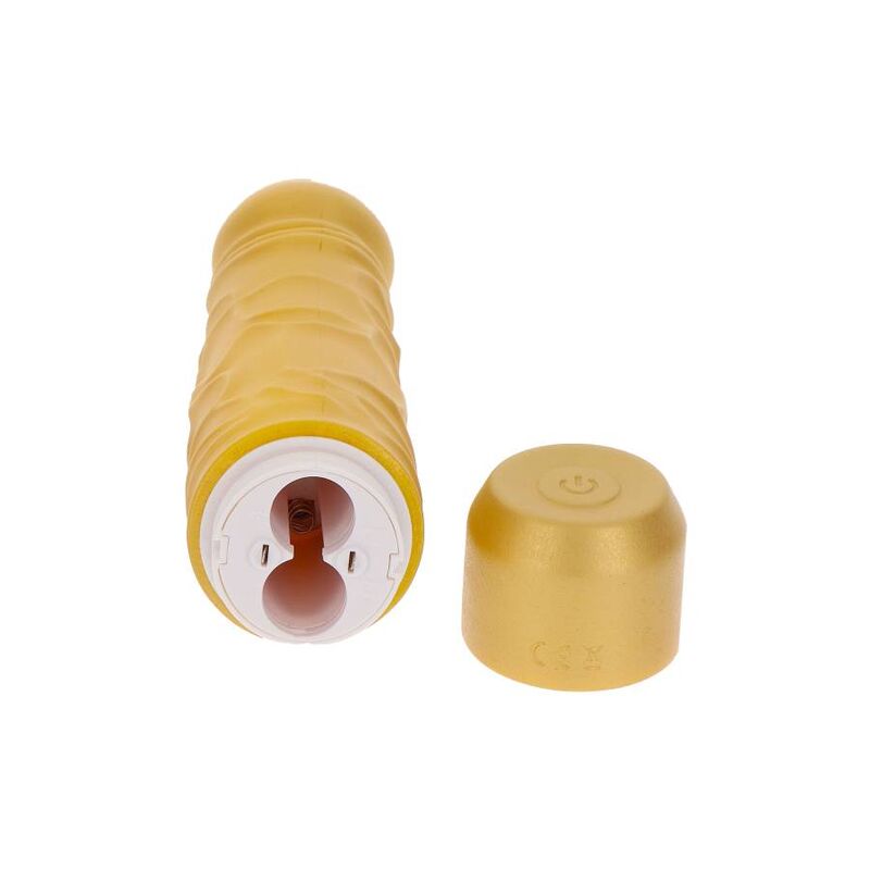 GET REAL - GOLD DICKER ORIGINAL VIBRATOR GOLD - 7