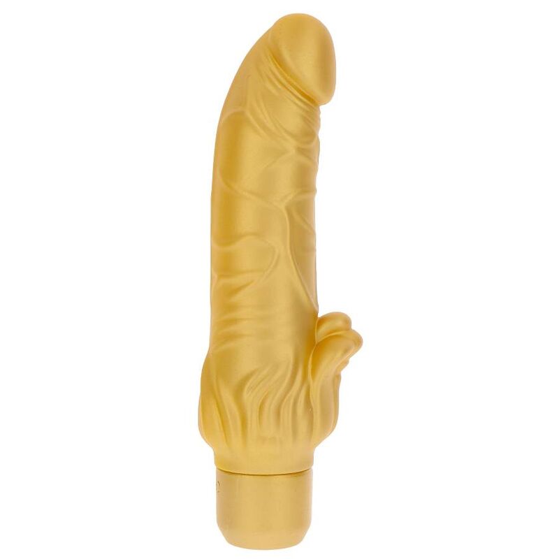 GET REAL - GOLD DICKER STIM VIBRATOR GOLD - 7