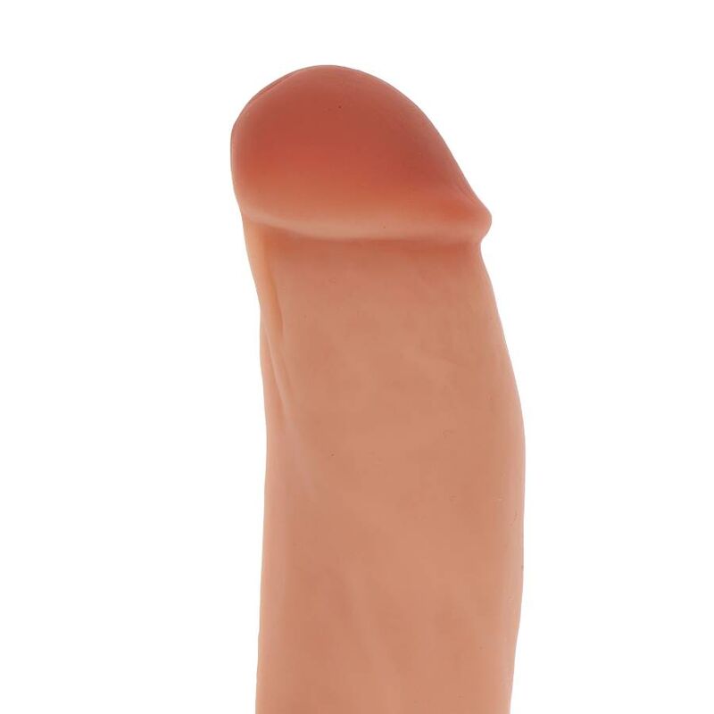 GET REAL - SILICONE DILDO 18 CM W BALLS SKIN - 3