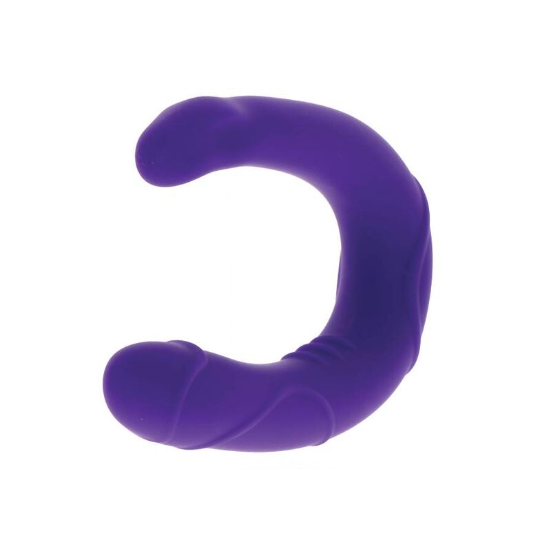 GET REAL - VOGUE MINI DOUBLE DONG PURPLE - 6