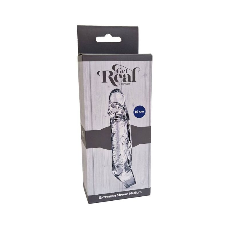 GET REAL - EXTENSION SLEEVE MEDIUM TRANSPARENT - 1