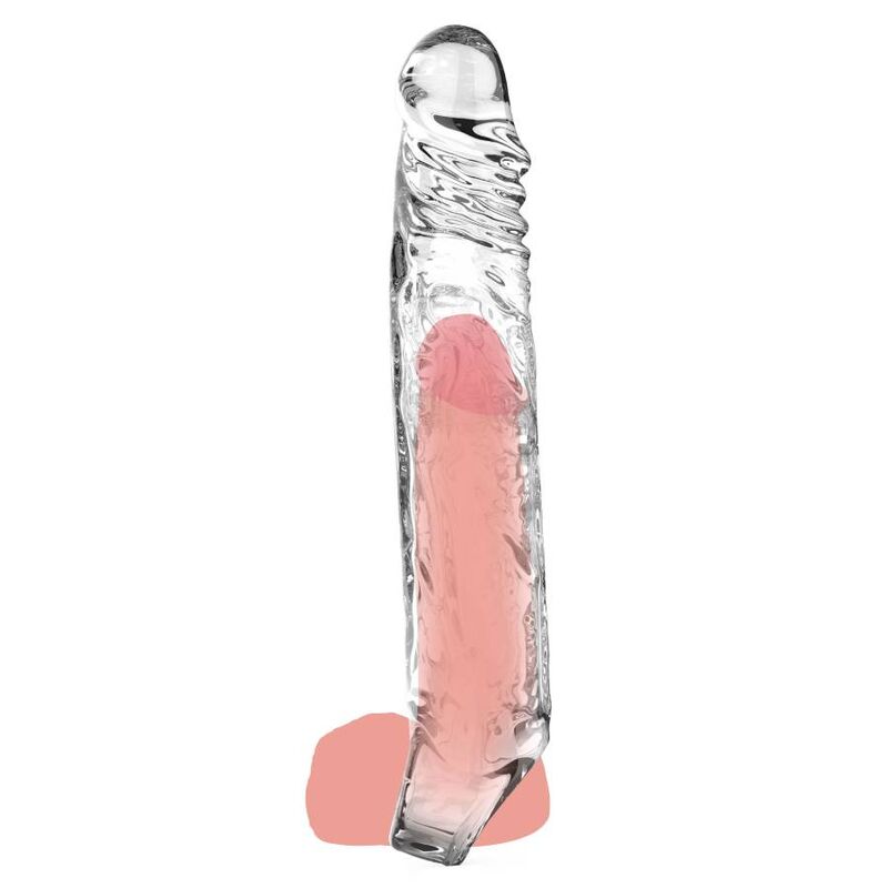 GET REAL - MANCHON D'EXTENSION XL TRANSPARENT
