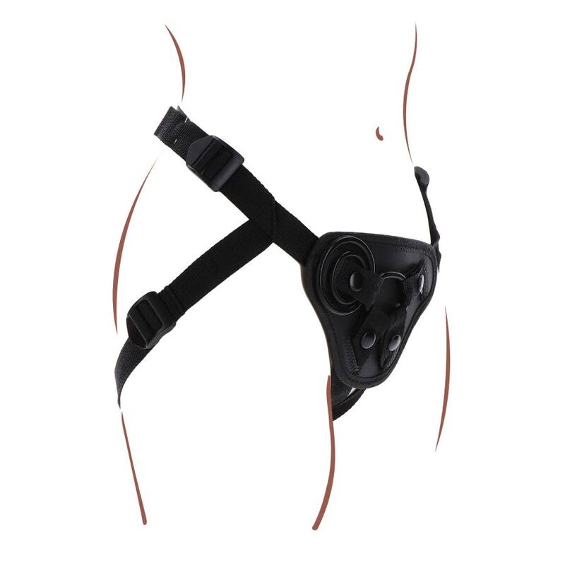 GET REAL - STRAP-ON HARNESS BLACK - 3