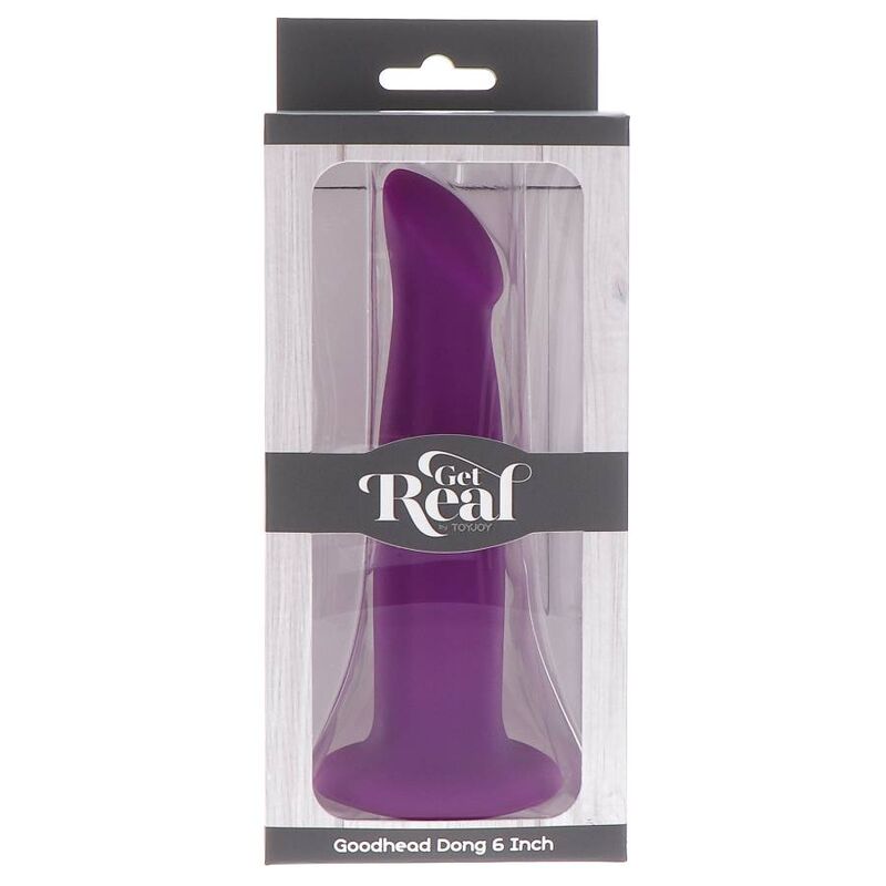 GET REAL - GOODHEAD DONG 12 CM PURPLE - 5