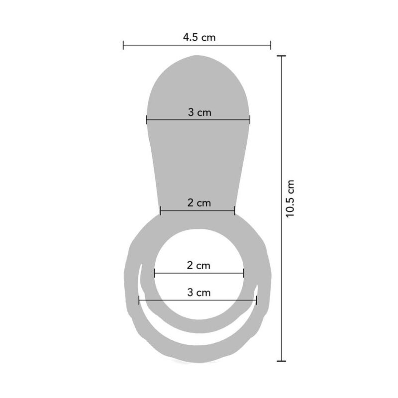 XOCOON - COUPLES STIMULATOR RING FUCHSIA - 5