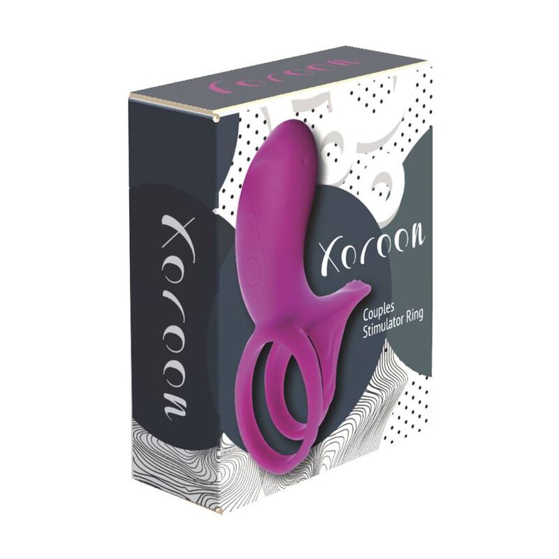 XOCOON - COUPLES STIMULATOR RING FUCHSIA - 2