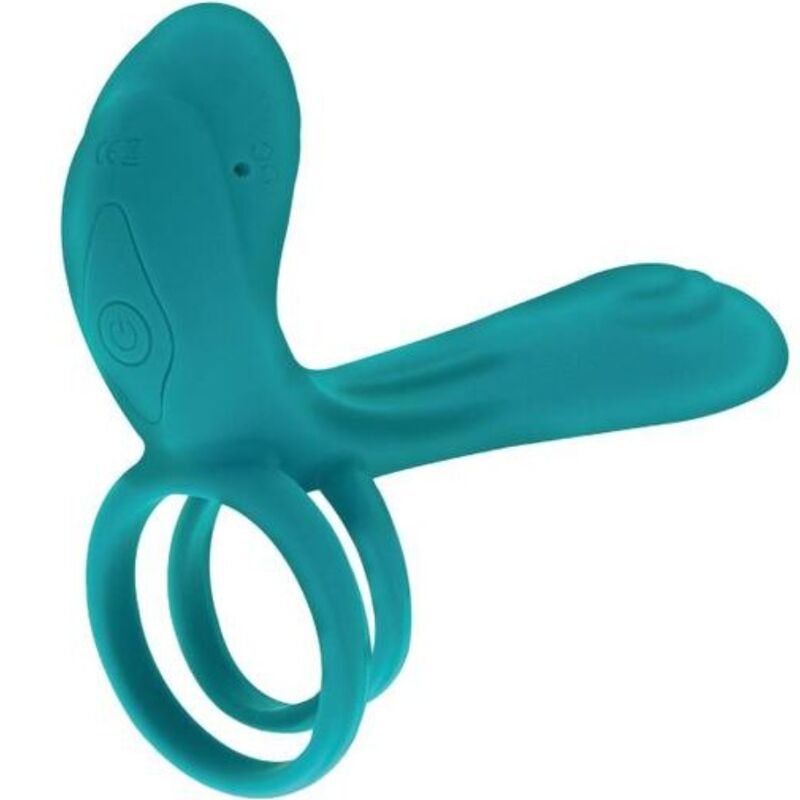 XOCOON - COUPLES VIBRATOR RING GREEN - 8