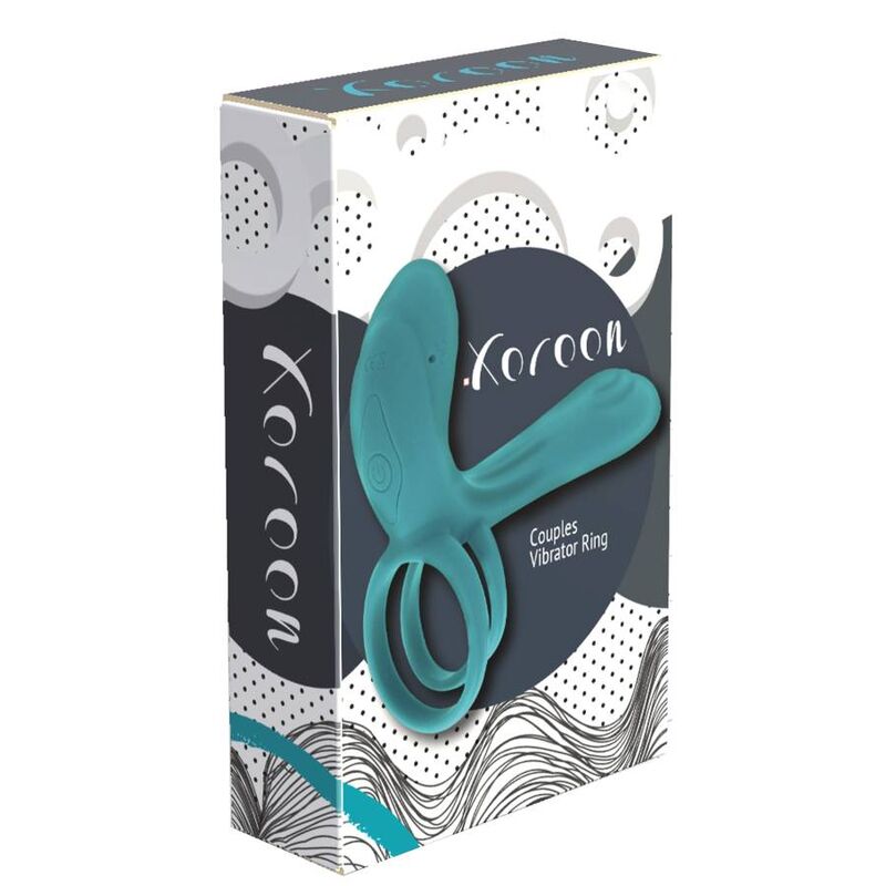 XOCOON - COUPLES VIBRATOR RING GREEN - 4