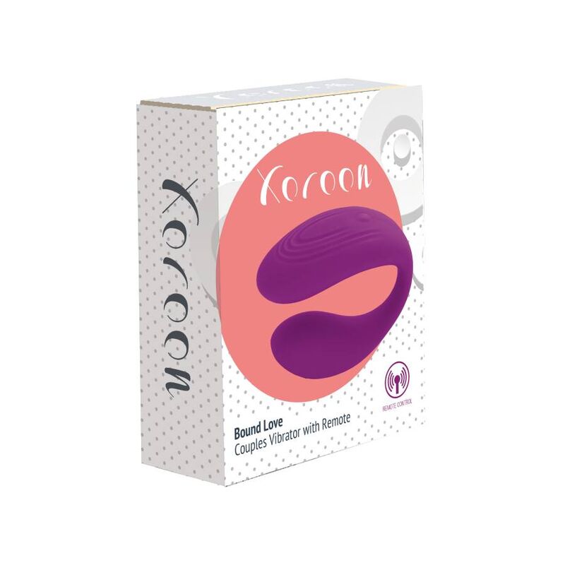 XOCOON - BOUND LOVE COUPLES VIBRATOR PURPLE - 4