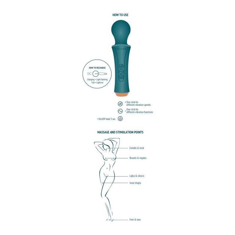XOCOON - THE PERSONAL WAND GREEN - 3