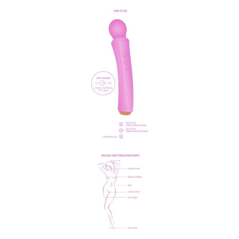 XOCOON - THE CURVED WAND FUCHSIA - 5