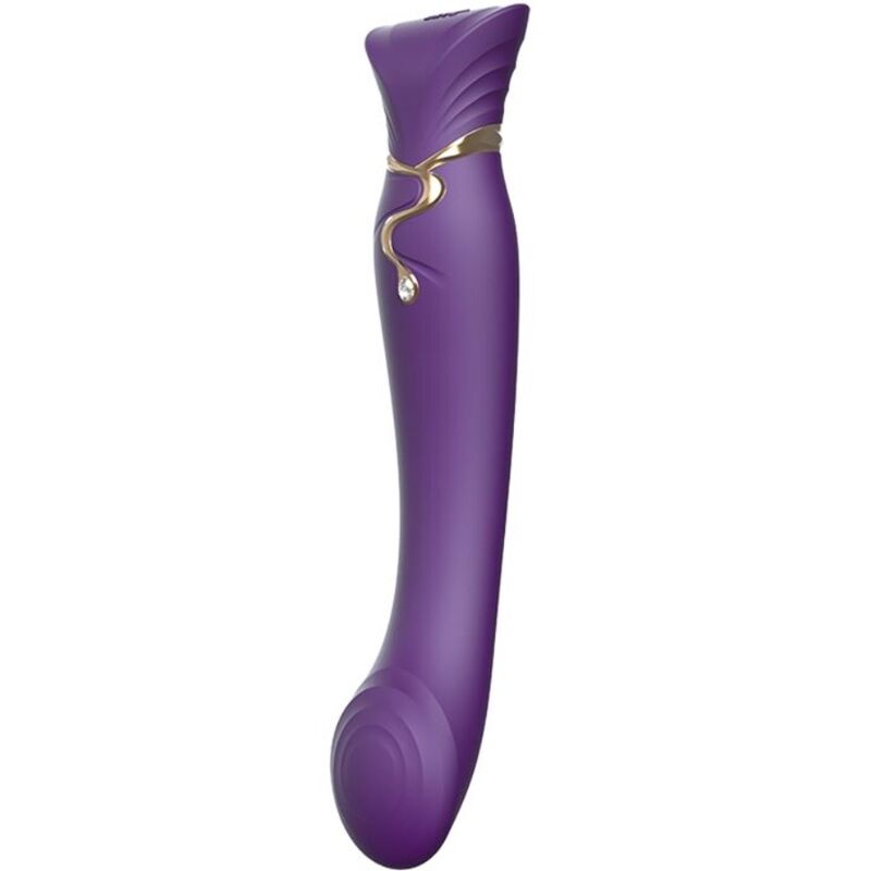 ZALO - QUEEN G-SPOT PULS WAVE VIBE PURPLE - 6