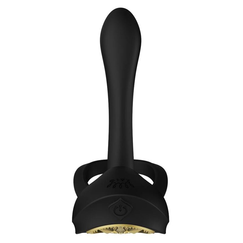 ZALO - BAYEK VIBRATING COUPLES RING BLACK - 20