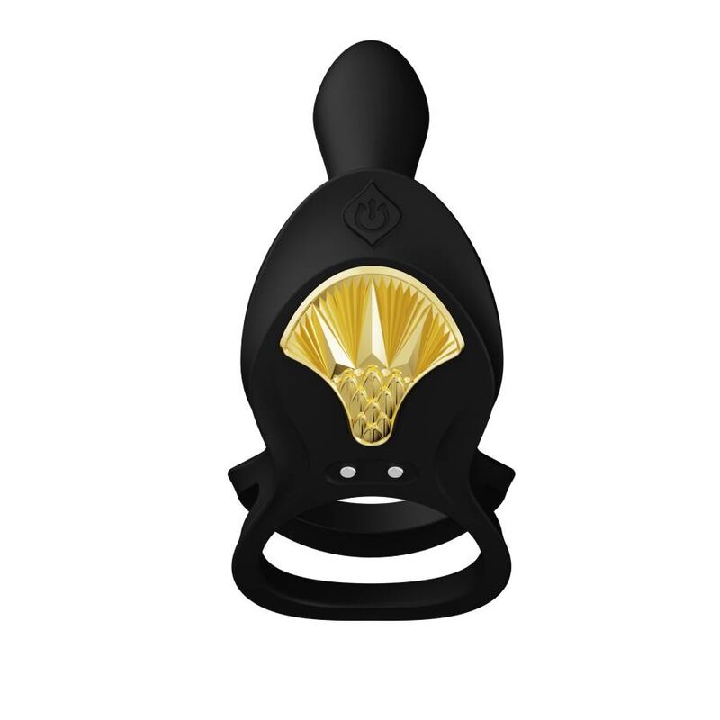 ZALO - BAYEK VIBRATING COUPLES RING BLACK - 15