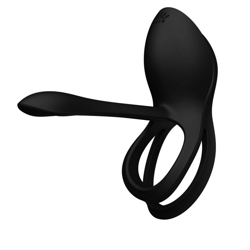 ZALO - BAYEK VIBRATING COUPLES RING BLACK - 10