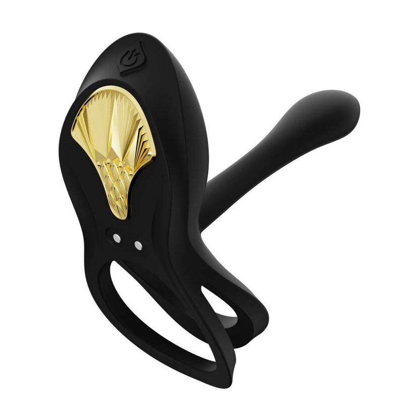 ZALO - BAYEK VIBRATING COUPLES RING BLACK - 5