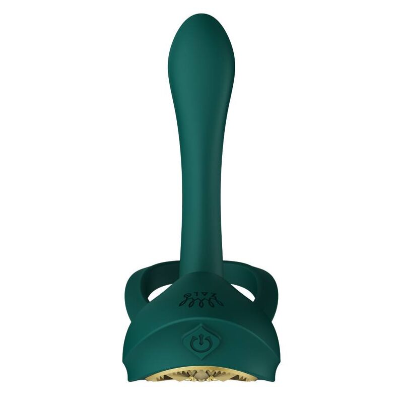 ZALO - BAYEK VIBRATING COUPLES RING GREEN - 19