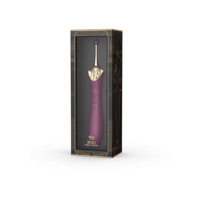 ZALO - BESS 2 CLITORAL MASSAGER PURPLE - 8