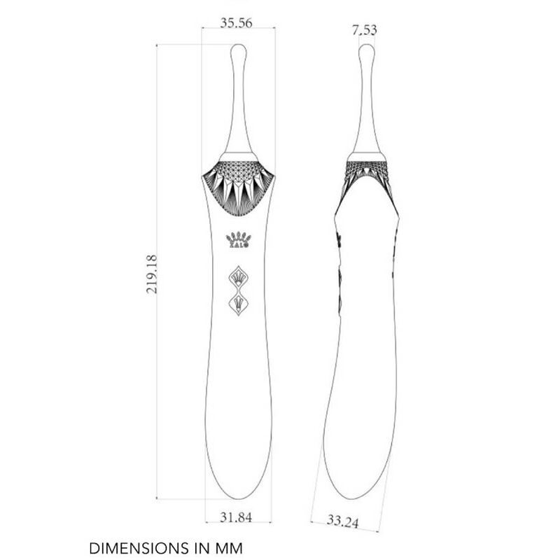 ZALO - BESS 2 CLITORAL MASSAGER PURPLE - 6