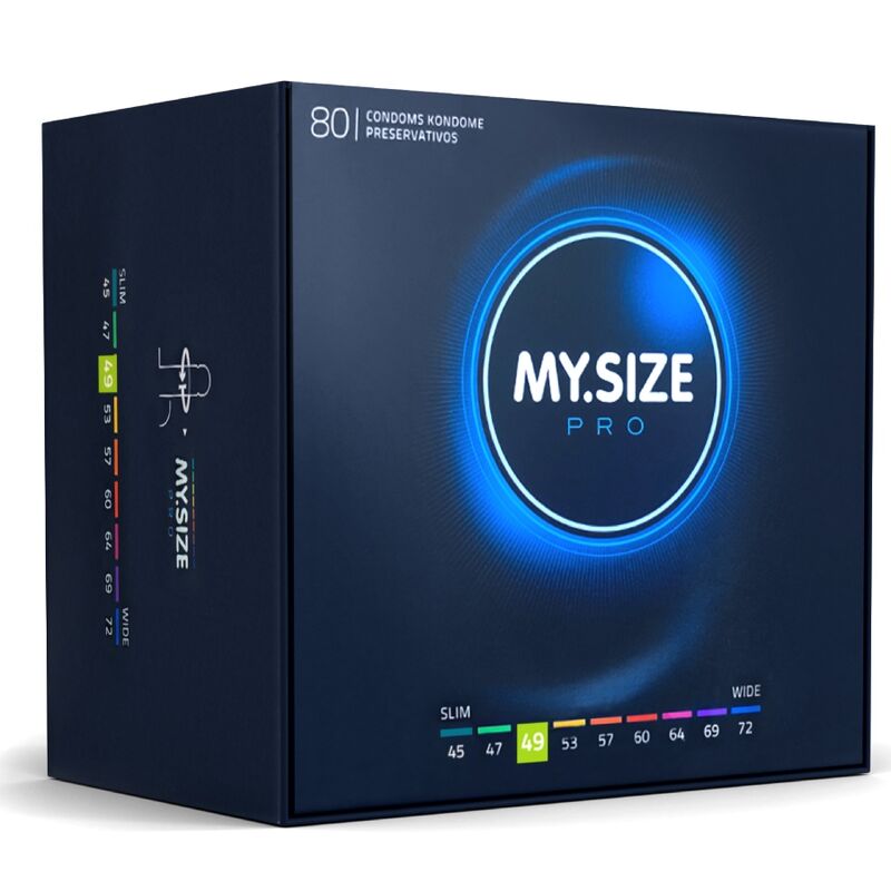 MY SIZE - PRO CONDOMS 49 MM 80 UNITS - 1