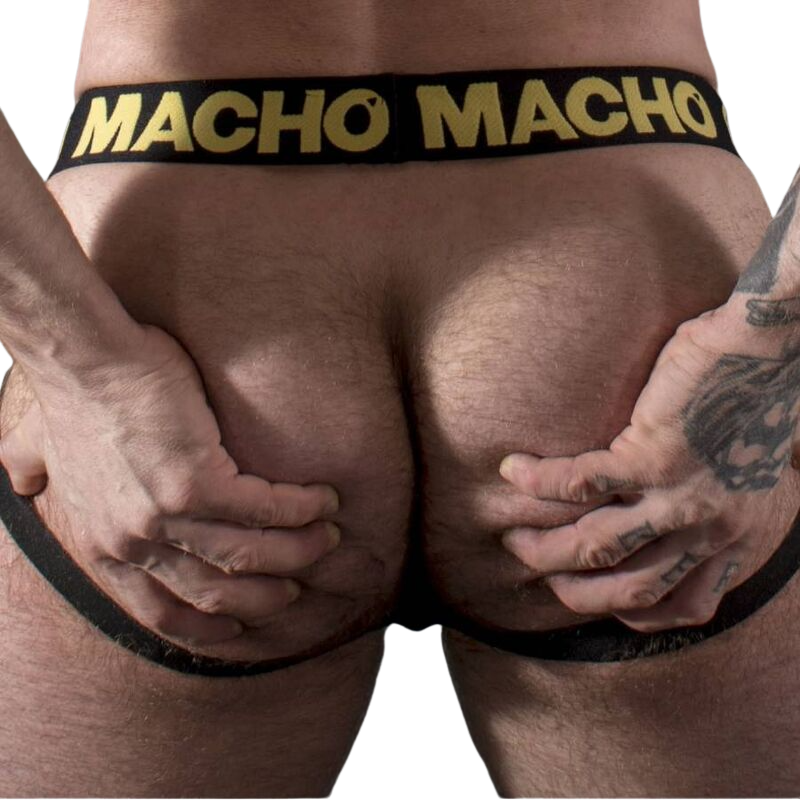 MACHO - MX25AC JOCK YELLOW LEATHER XL - XL - 8