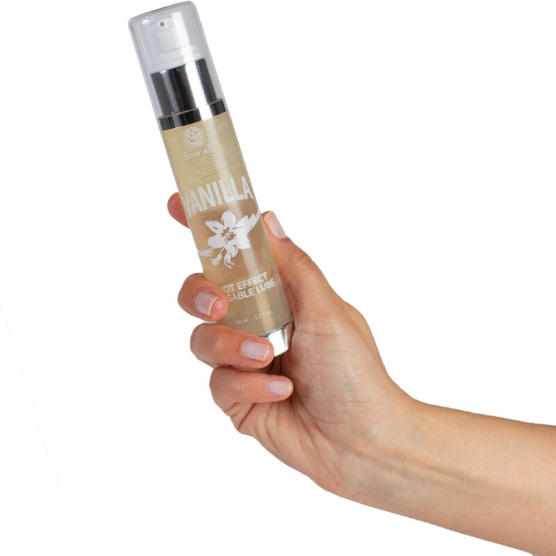 SECRETPLAY - LUBRICANT 2-1 HEAT EFFECT VANILLA 50 ML - 3