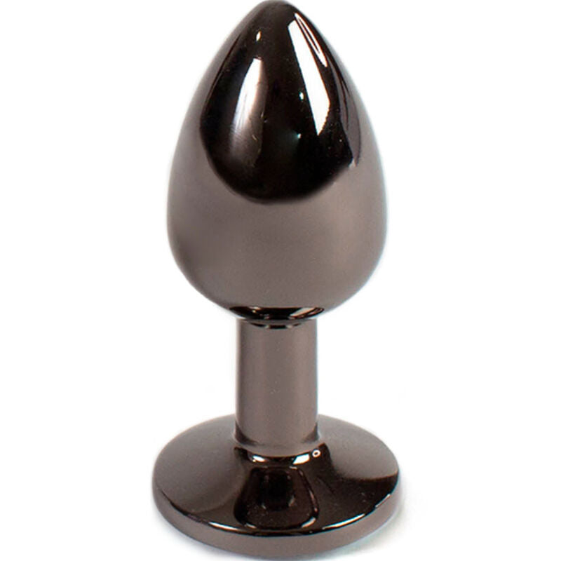 SECRETPLAY - GUNMETAL BUTT PLUG SMALL SIZE 7 CM - 4