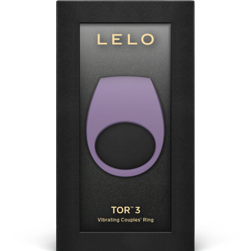 LELO - TOR 3 BLUE VIBRATOR RING - LILAC - 2
