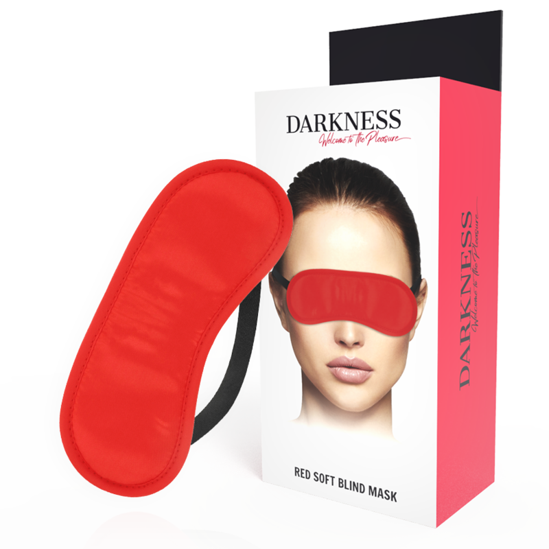 DARKNESS - MASCHERA ROSSA LISCIA - Secretroomsexyshop