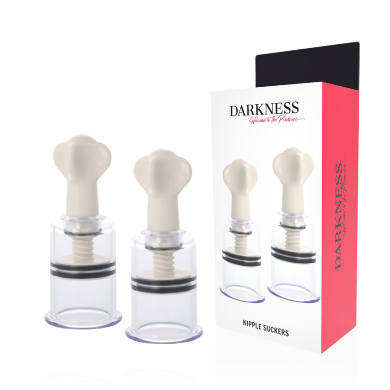DARKNESS - TRANSPARENT NIPPLE STIMULATING WAVES 5CM DIMETER - 2
