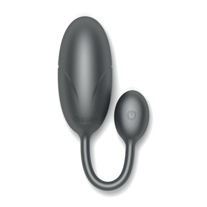 ONINDER - TOKYO VIBRATING EGG BLACK 7.5 X 3.2 CM FREE APP - PINK - 12